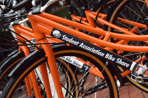 Syracuse University Student Association recently launched a bike share program. SA Vice President Joyce LaLonde was not aware of the policy change until a Daily Orange reporter told her about it. 