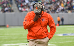 Dino Babers compared the process of turning Syracuse around to baking a cake.