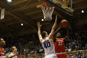 Tyler Roberson notched 14 points and 20 rebounds in last year's meeting. SU will need similar rebounding dominance to get another win over a red hot Duke team. 