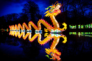 Festival goers have the chance to experience the joys of Chinese culture including traditional dances, food, garments and decorations lighting up the New York State Fairgrounds in Syracuse. 