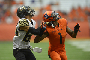 Julian Whigham played secondary for Syracuse from 2012-2015. 