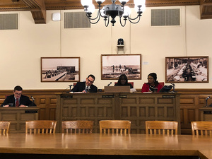 Councilors also voted Monday to fund a project that would improve pedestrian crosswalks and to impose harsher penalties for snow removal contractors operating without licenses. 