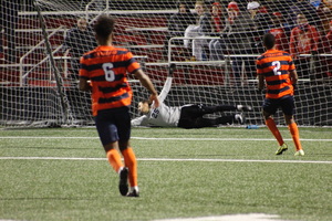 The Orange gave up two early first half goals despite dominating possession and shot totals throughout.