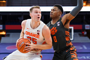 Buddy Boeheim finished with 17 points in 39 minutes against Clemson.