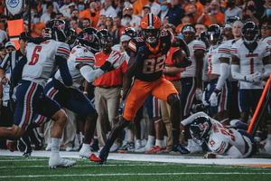 Damien Alford recorded 29 receiving yards in the loss against Florida State. 