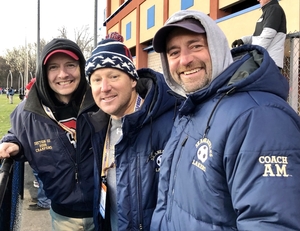 Aaron Moss (right) coached at Skaneateles for 17 years and his name was synonymous with the program for 35 years.