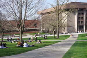 Syracuse University's new sustainability goals, including a reduction of single-use plastics and the creation of a sustainability research competition, draw from a referendum in SA's spring election urging the university to move its net-zero emissions target date up by a decade from 2040 to 2030. 