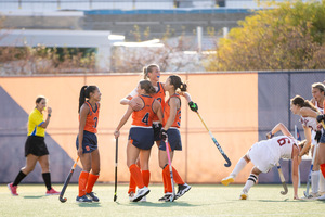 Syracuse earned its third ACC win, defeating Stanford 3-0. SU’s thirteen shots on goal were the most the Cardinal have faced this season.