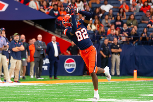 Darrell Gill Jr. tallied 177 receiving yards, the most for an SU receiver since 2017, to spark its 31-24 win over UConn.