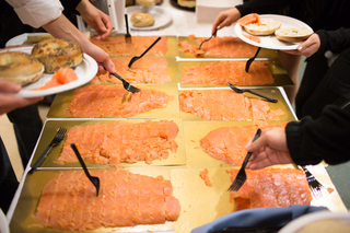 Bagels and lox