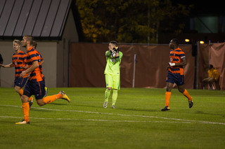 Hendrik Hilpert holds onto the ball. He called this matchup with Clemson 